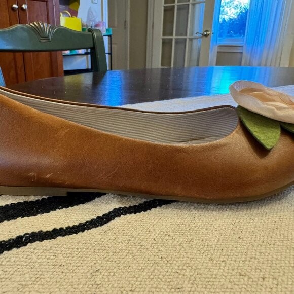 Joyfolie Size 1Y Charlotte Flat in Fawn - Picture 3 of 11